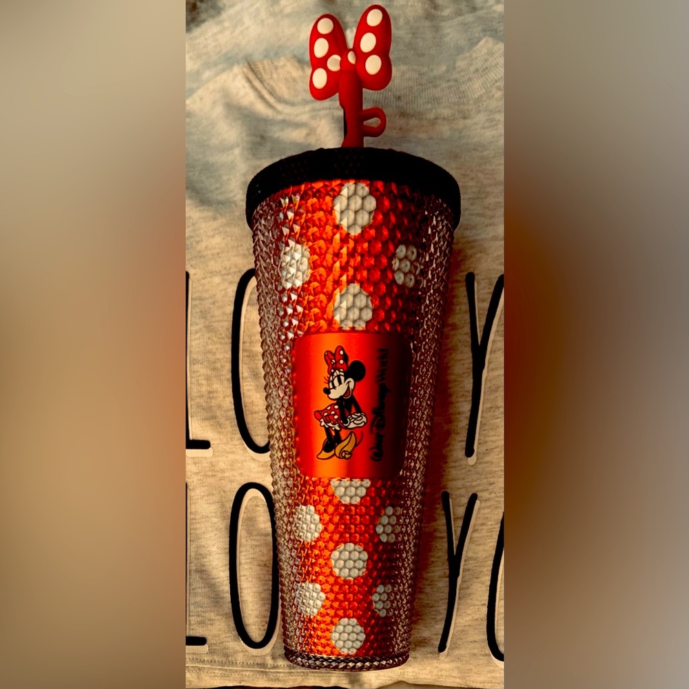 Disney X Starbucks Minnie Mouse Tumbler!